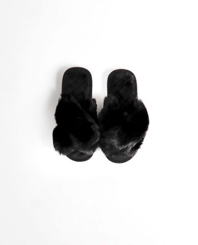 Pantofole pelosette donna