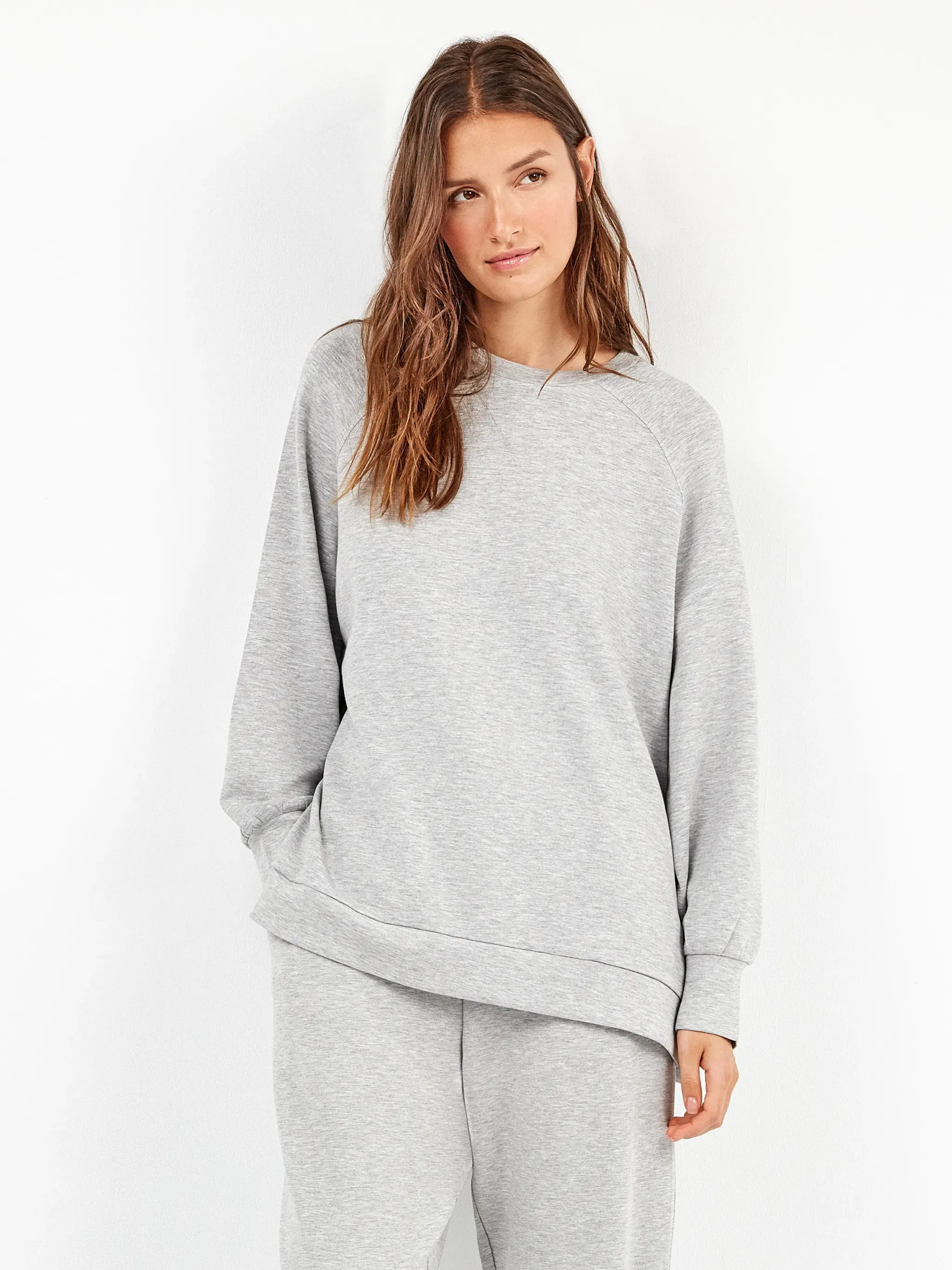 Felpa oversize viscosa
