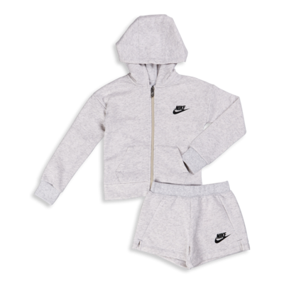 Nike Nike Girls Sportswear Full Zip Summer Set - Neonati E Piccoli Tracksuits