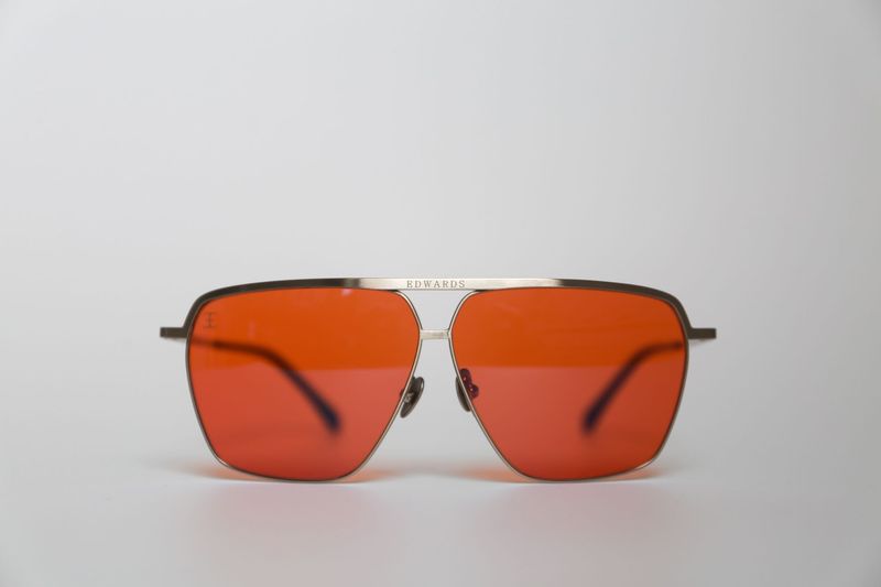Hiroki 2  - Antique Silver & Saffron