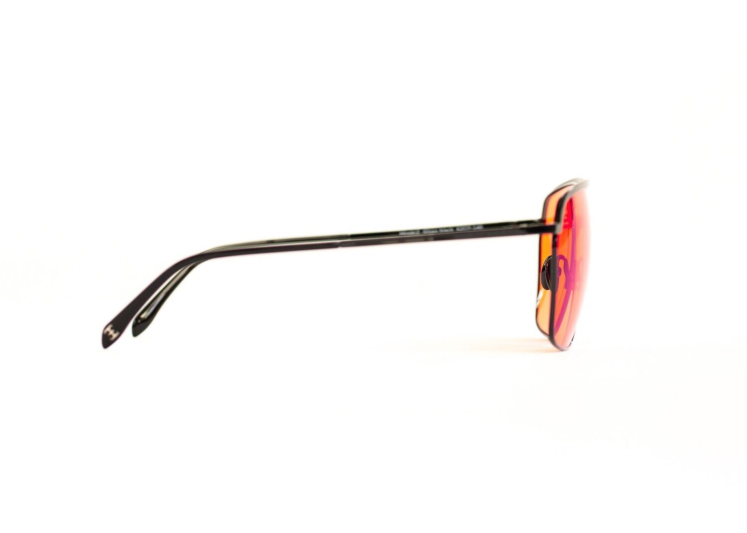 ◇hiroki Edwards Eyewear | Hiroki 2 - Black & Fuchsia