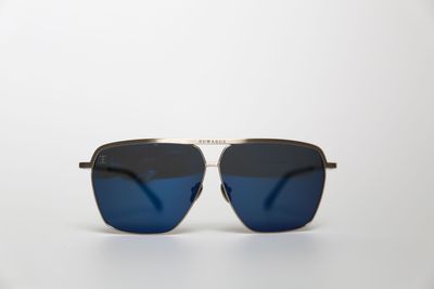 Hiroki 2 Polarised - Antique Silver & Graphite Hiroki 2 Polarised - Antique Silver & Graphite