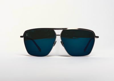 Hiroki 2 Polarised - Antique Silver & Jade Hiroki 2 Polarised - Antique Silver & Jade