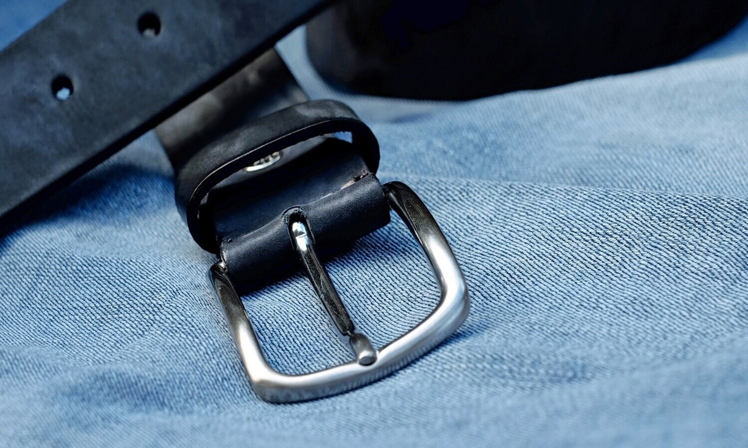 Black Leather Belt (sample)