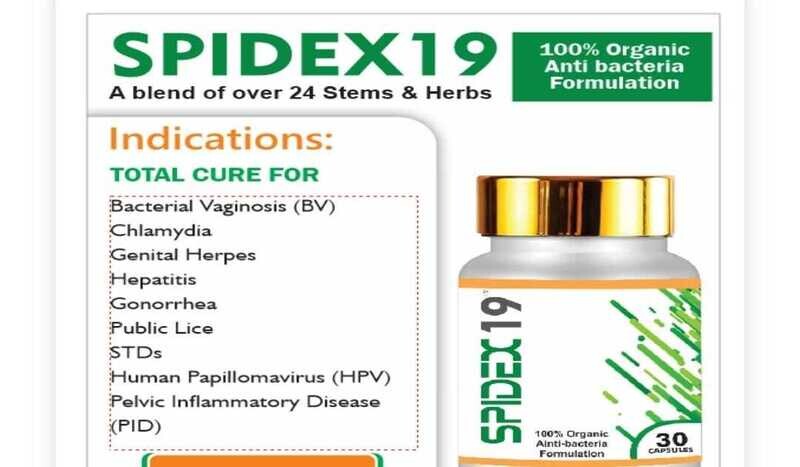 SP SPIDEX19 ORGANIC HERBAL For Stubborn Infections