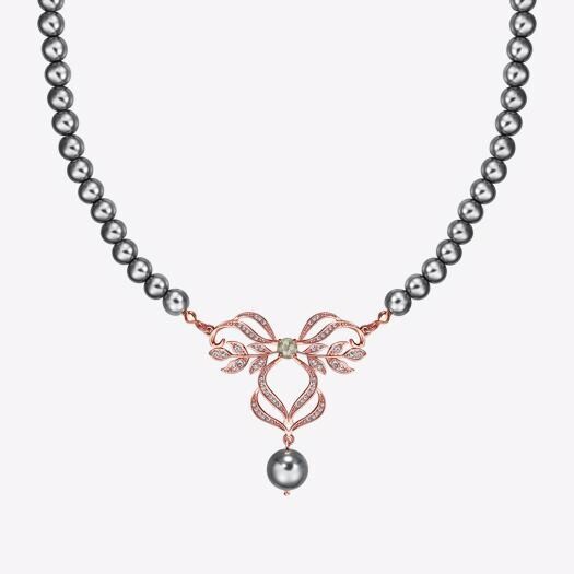 Pearly Labradorite - Necklace