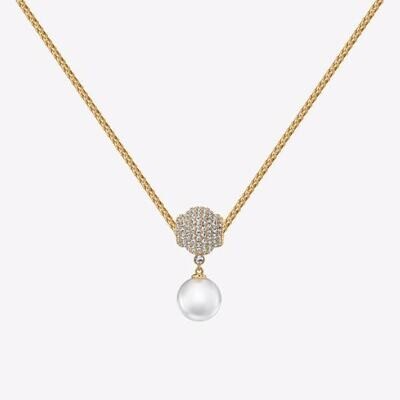 Pearl Topaz Necklace