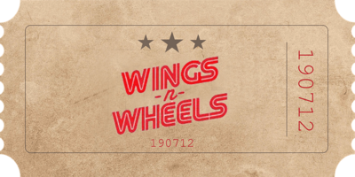 Wings-N Wheels Sponserships . To validate purchase a receipt will be signed & mailed to you.