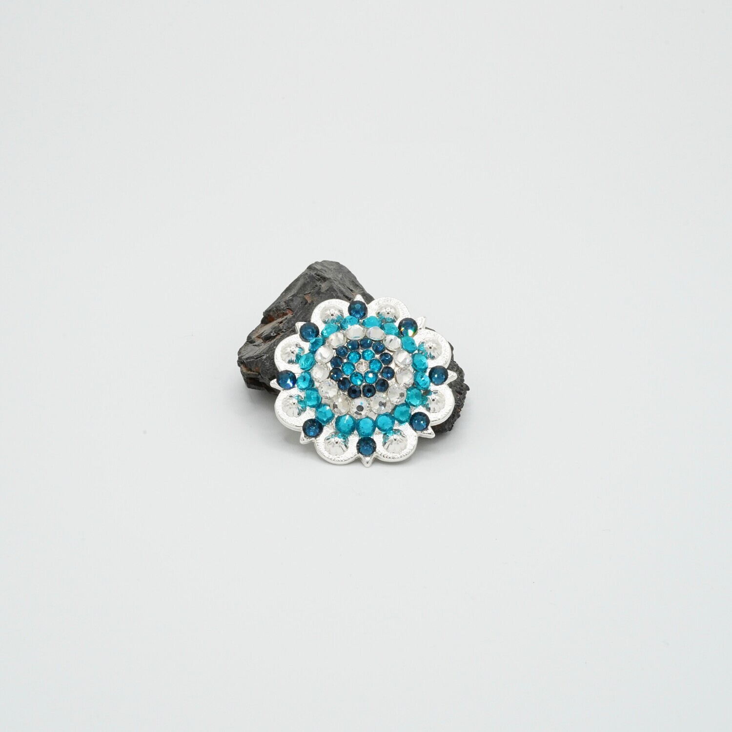 Concho Silber/Blau 2