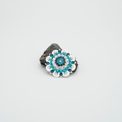 Concho Silber/Blau 2