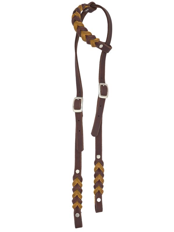 Einohrtrense mit Flechtung Einohrtrense mit Flechtung