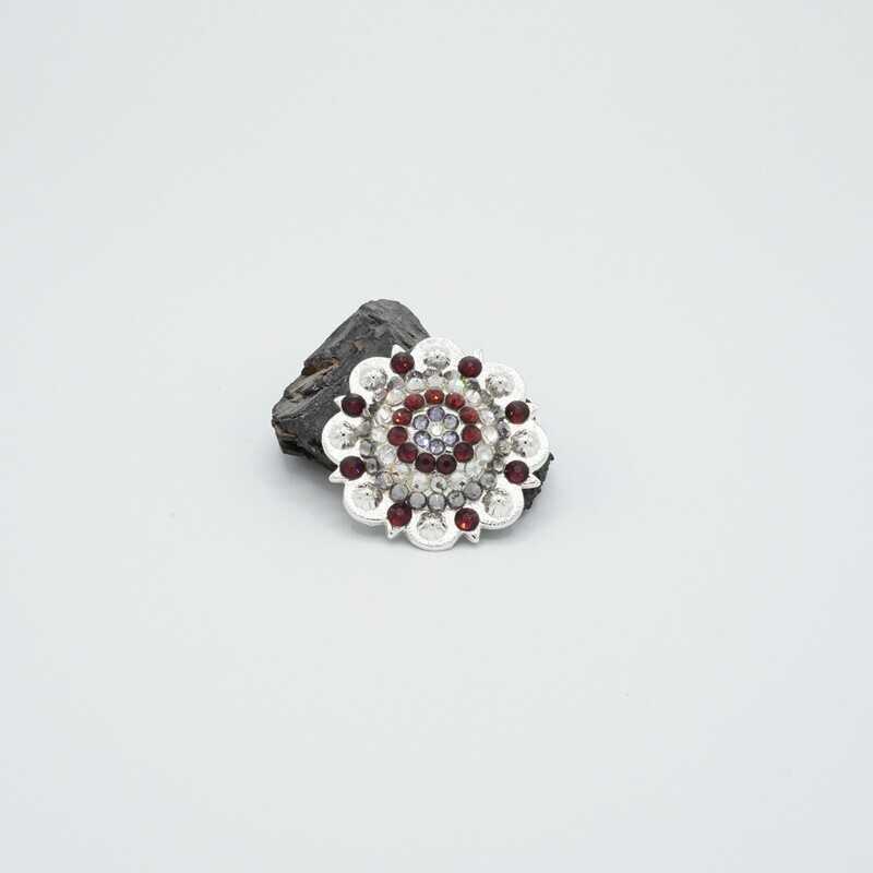 Concho Silber/Lila