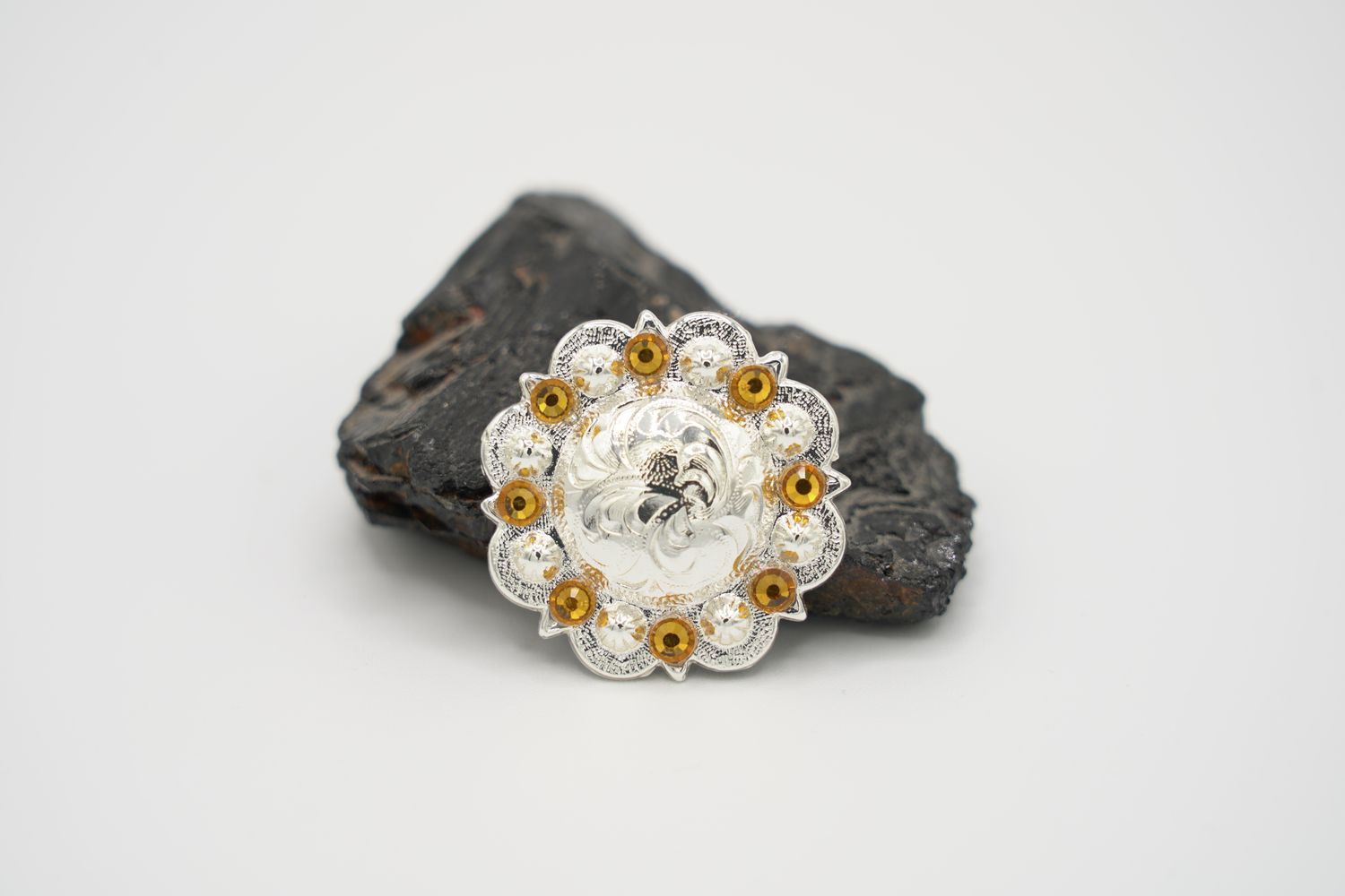 Concho Silber/Gelb