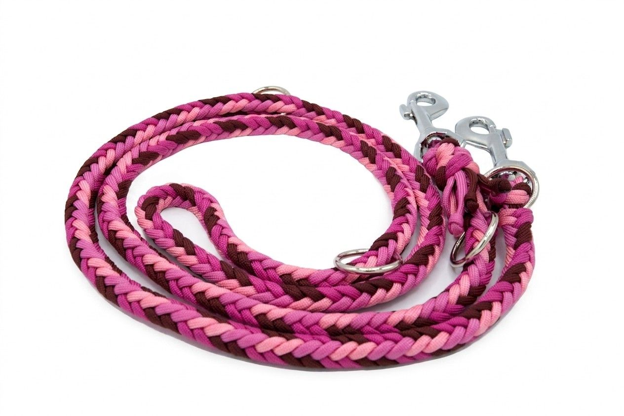 Leine Herringbone rosa