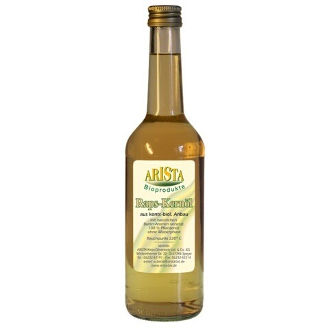 BIO-Raps-Kernöl Buttergeschmack, 500ml - DE-ÖKO-022