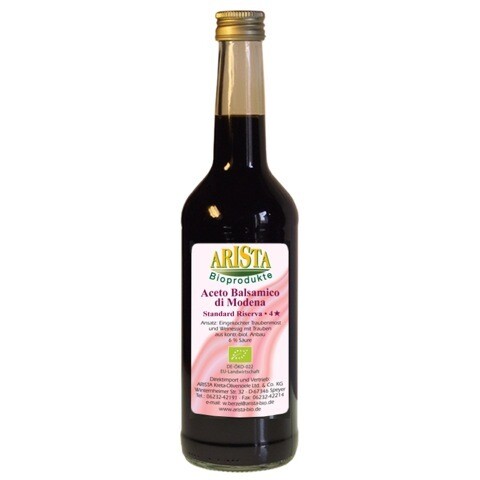 Aceto Balsamico di Modena BIO, 4* Standard Riserva, 0.5 l - DE-ÖKO-022