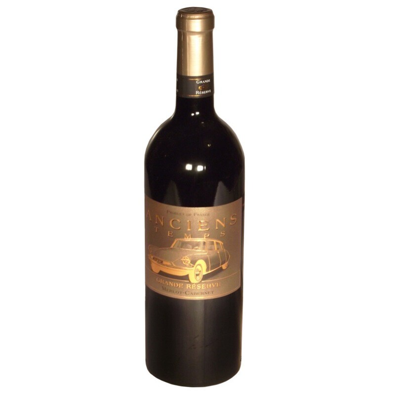 &quot;Anciens Temps&quot; 3, Cabernet-Merlot 2021, Pays d&#39;Oc, Grand Réserve, 0,75 L