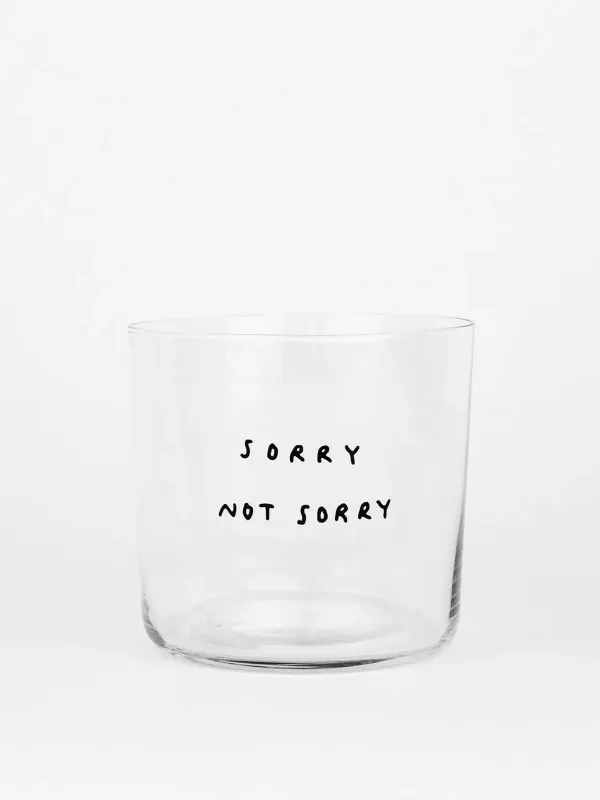 YAHYA STUDIO - Sorry not sorry Glass