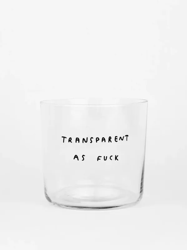 YAHYA STUDIO - Transparent as fuck Glass