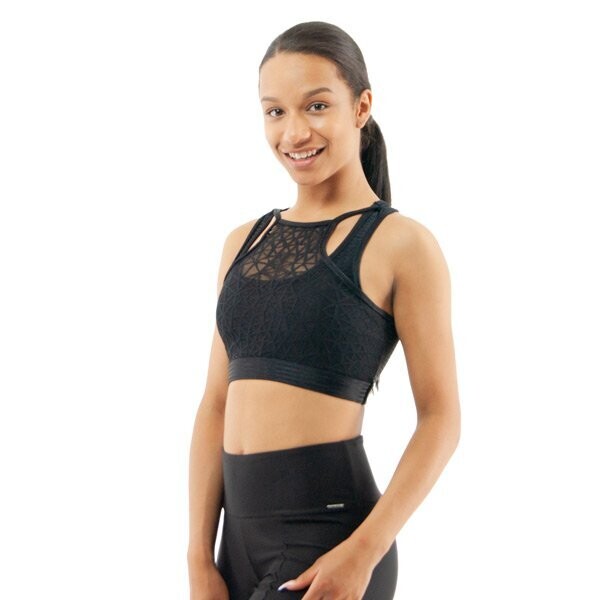On the Radar Bra Black