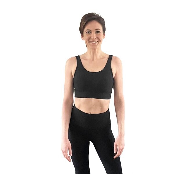 Kawwi Deep-V Bra Black
