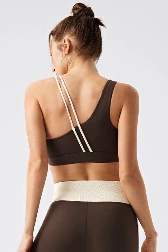 Irregular Shoulder Bra