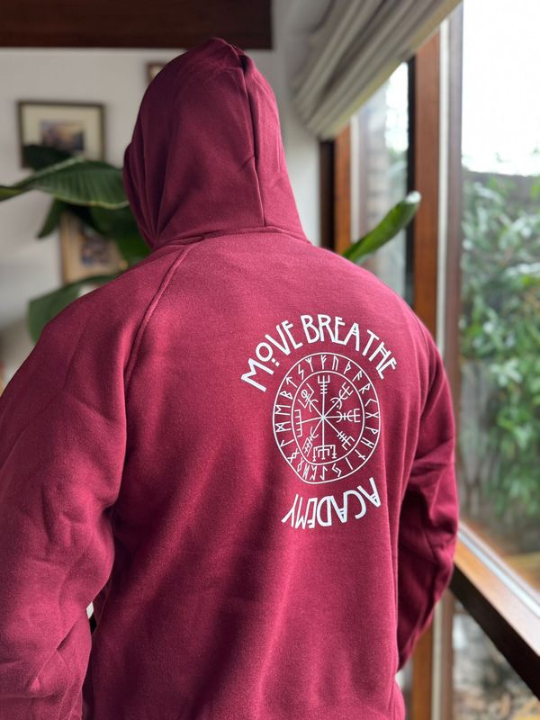 MOVE BREATHE HOODIE - RUNES