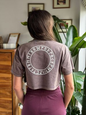 Move Breathe Academy "Runic Flow" Crop Top