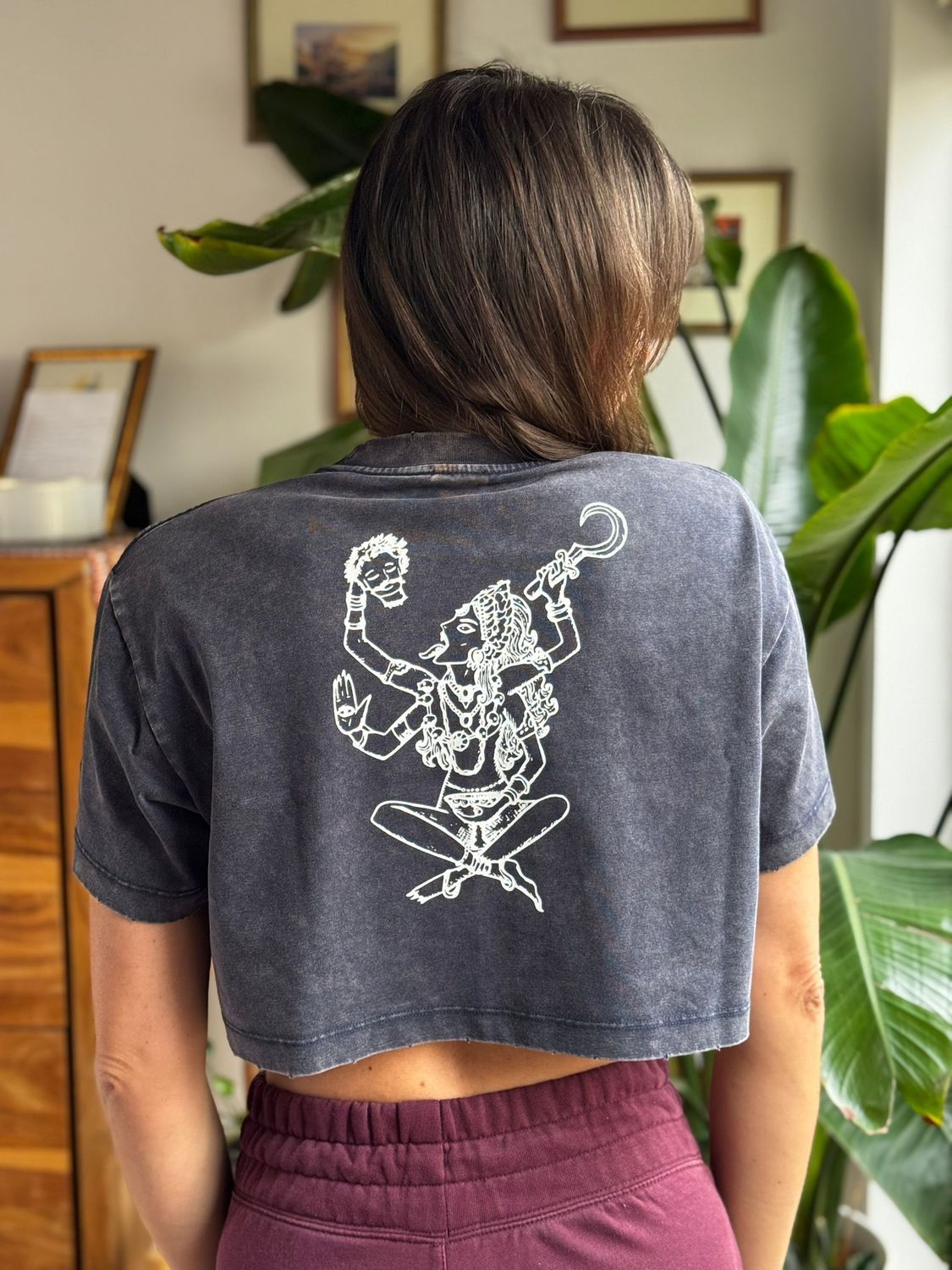 Move Breathe Academy "Divine Kali Flow" Crop Top