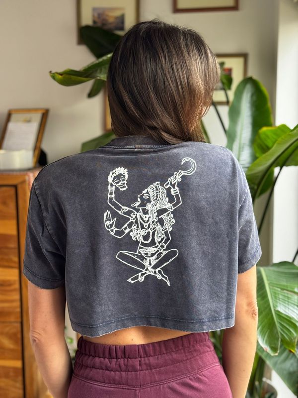 Move Breathe Academy "Divine Kali Flow" Crop Top