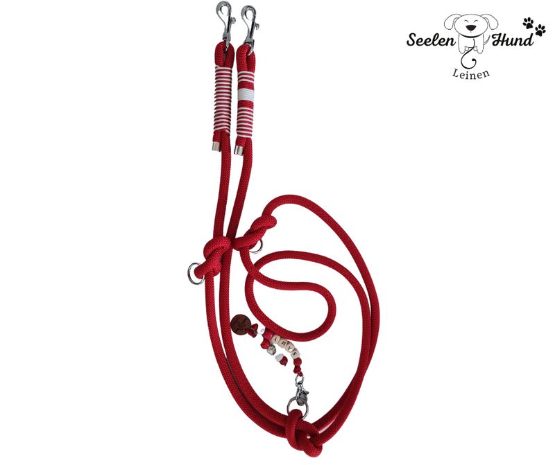 Leine "Rot-Weiss"