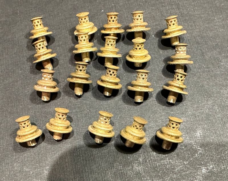 Brecon & Merthyr Open 3rd saloon lamp vent - 5 pack