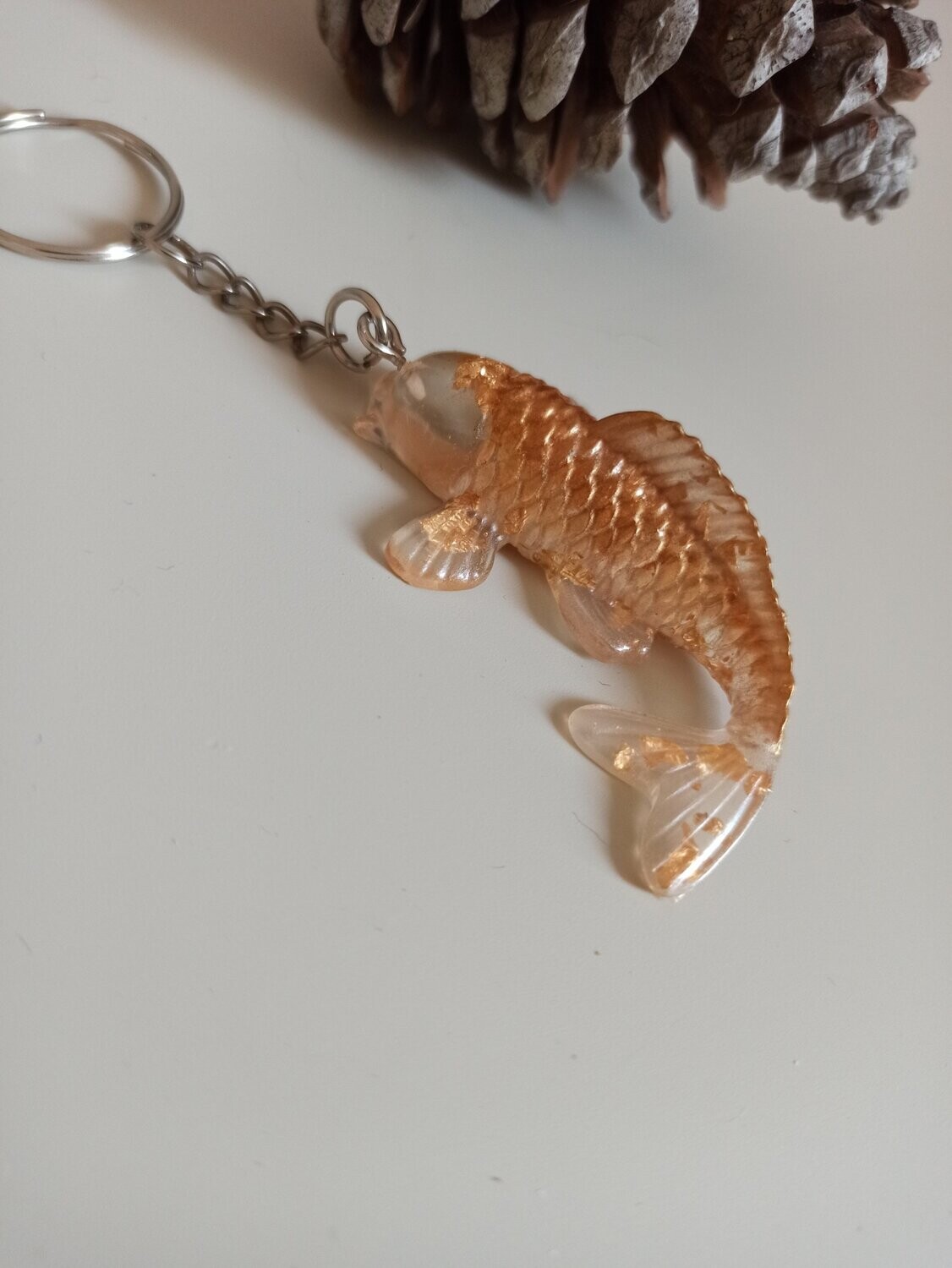 Carpe koi - doré transparente Carpe koi - doré transparente