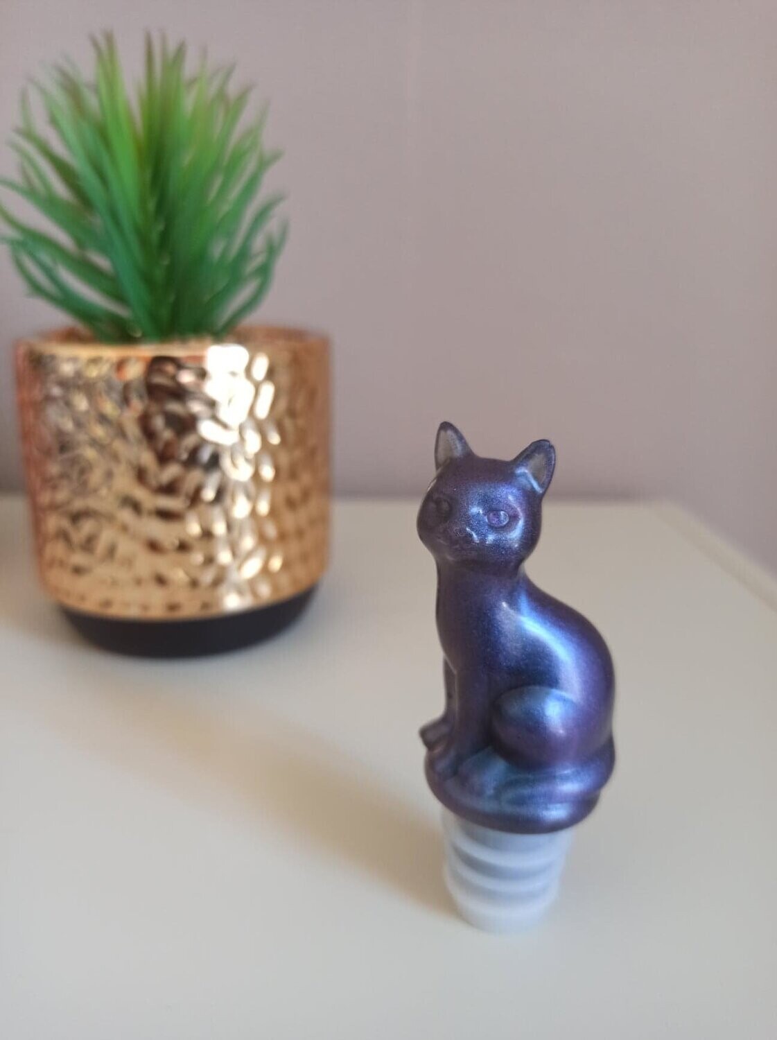 Bouchon de bouteille - Chat