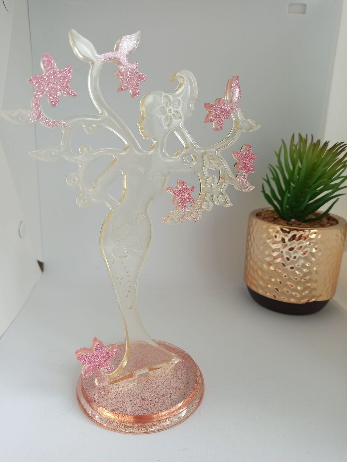 Transparent/rose