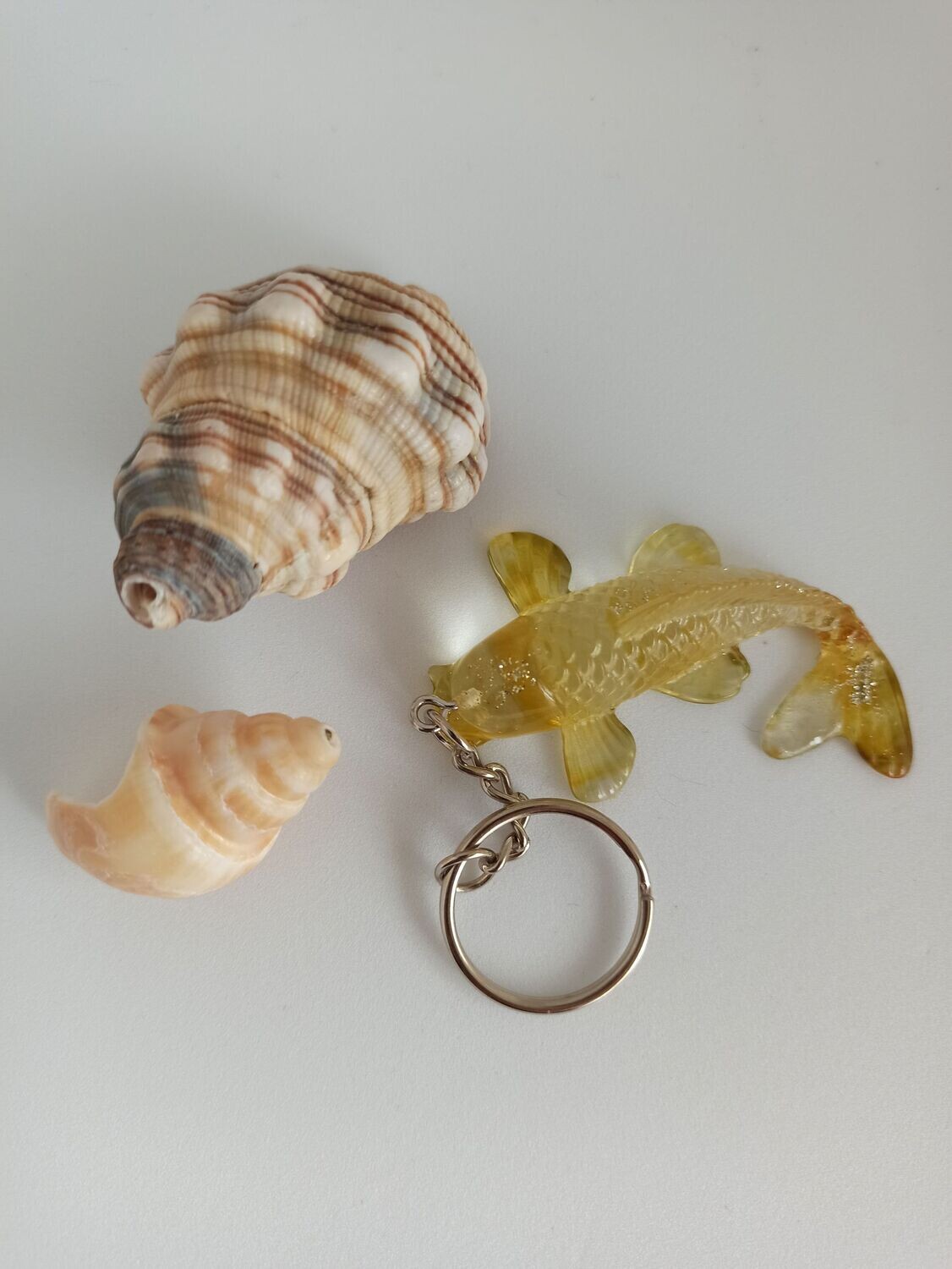 Carpe Koi - Jaune transparent