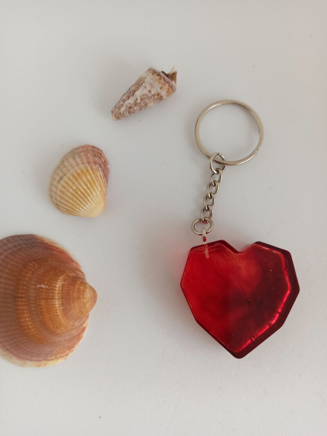 Cœur cubique rouge