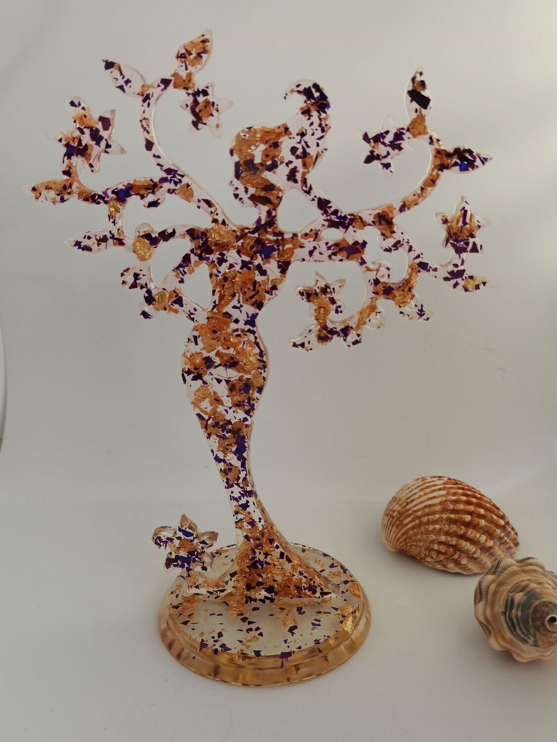 Doré/violet