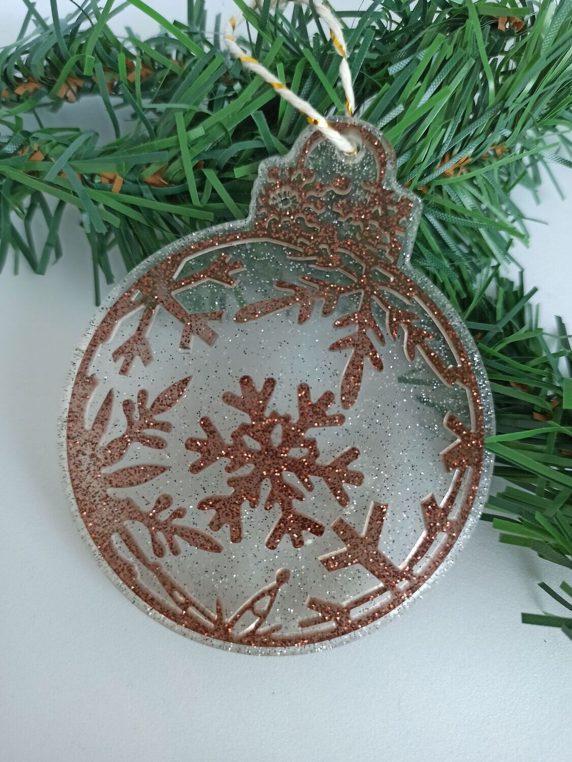 Marron/ argent paillettes Marron/ argent paillettes