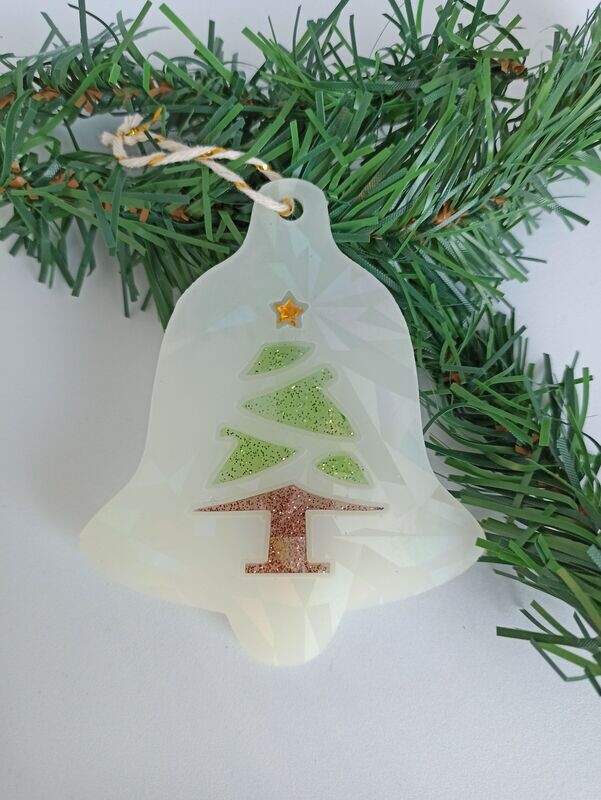 Blanc holographique - sapin