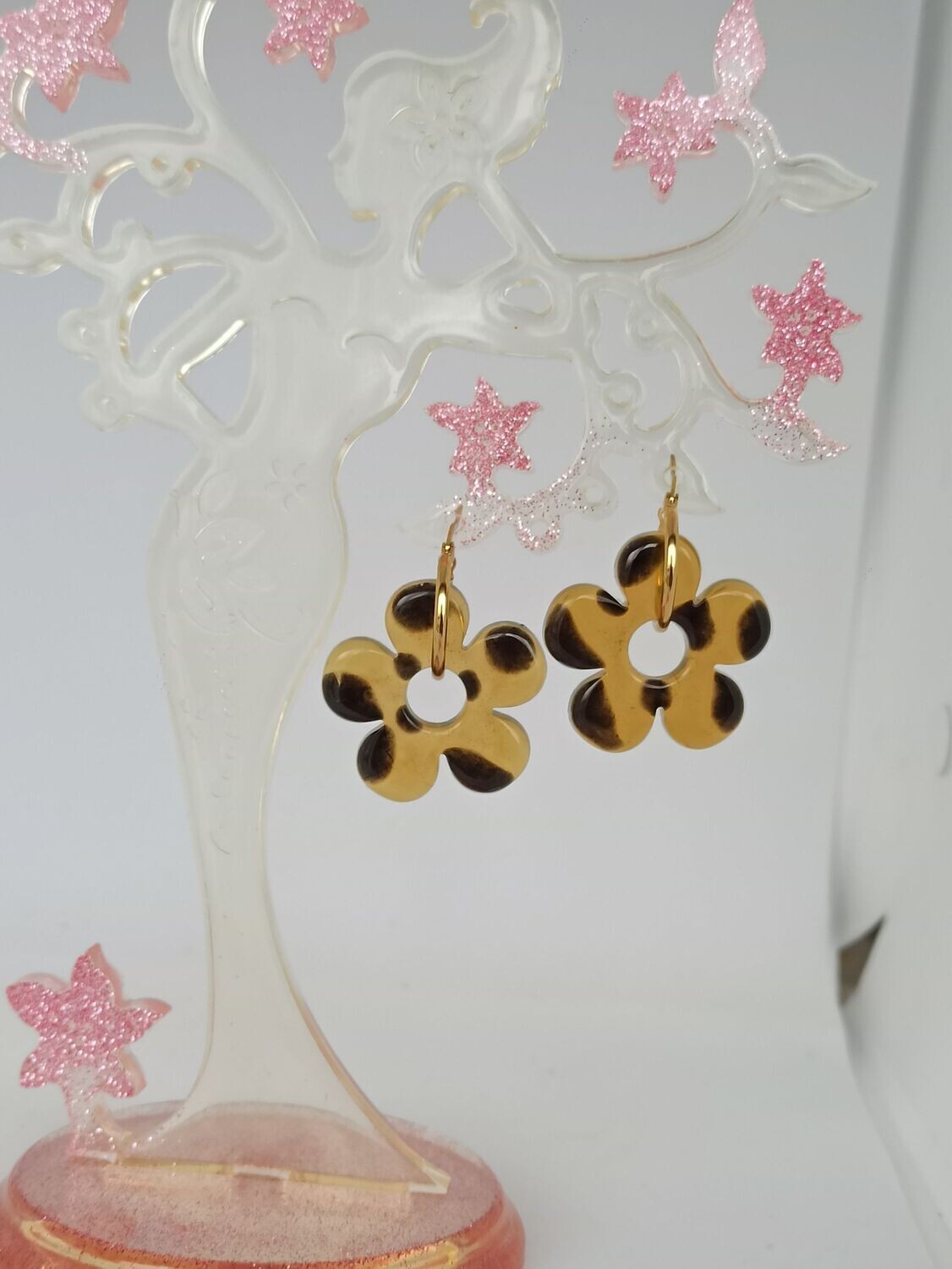 Fleur imitation panthère