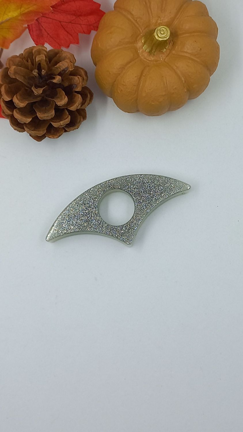 Bague de lecture - argenté paillettes