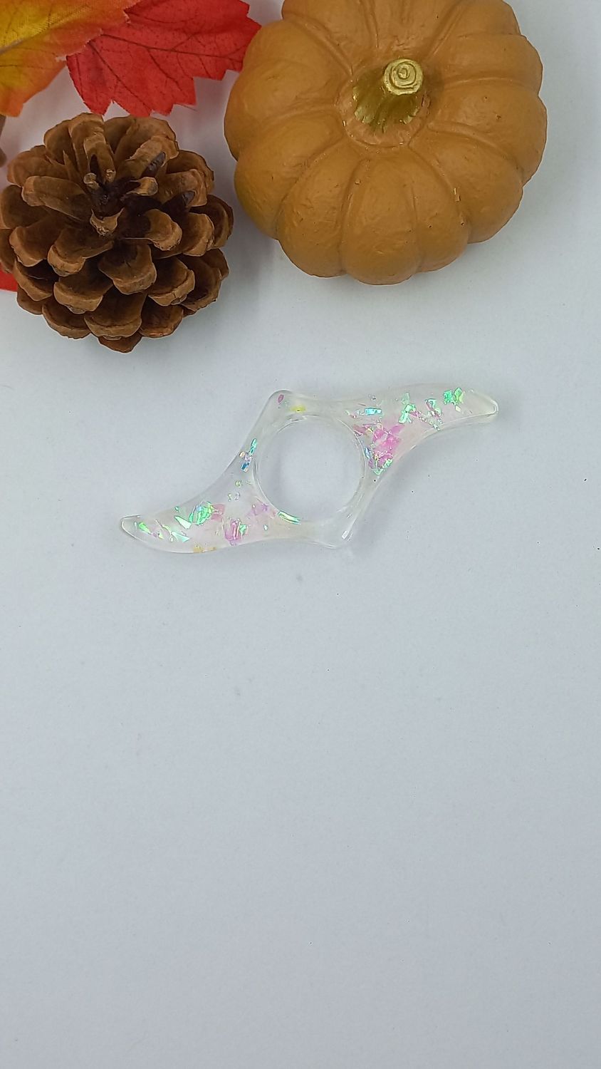 Bague de lecture - transparent caméléon