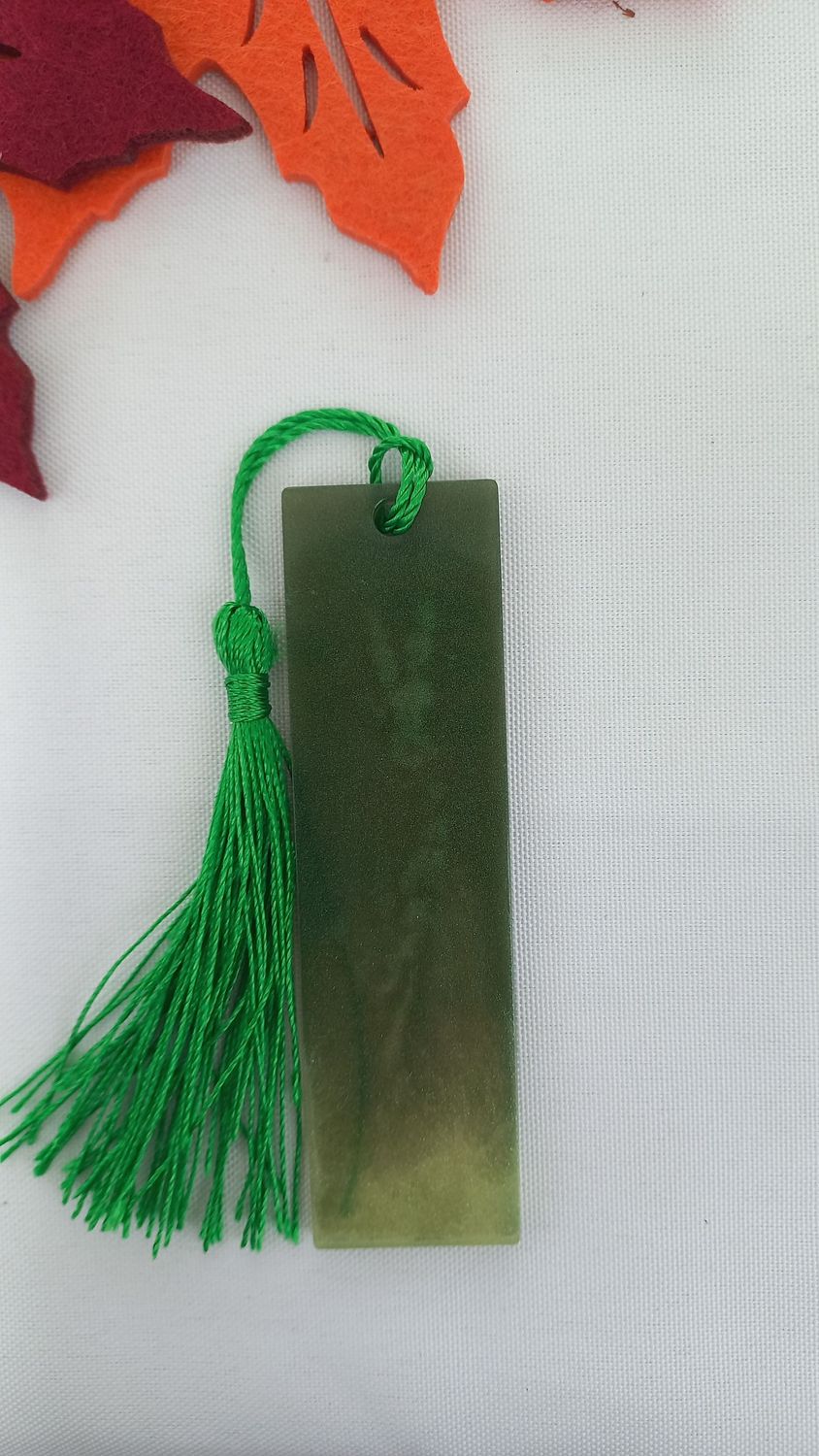 Marque page -  vert
