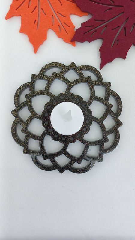 Bougeoir noir / doré Bougeoir noir / doré