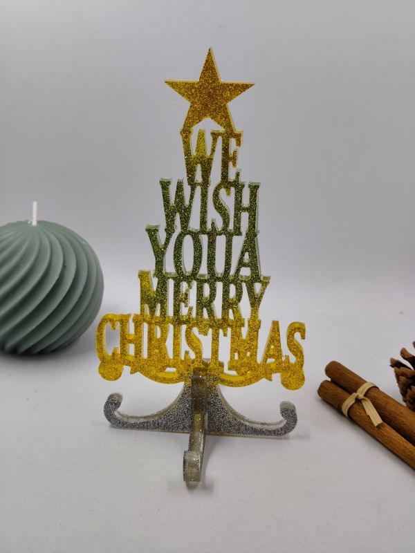 Deco - doré / vert / argent paillettes Deco - doré / vert / argent paillettes