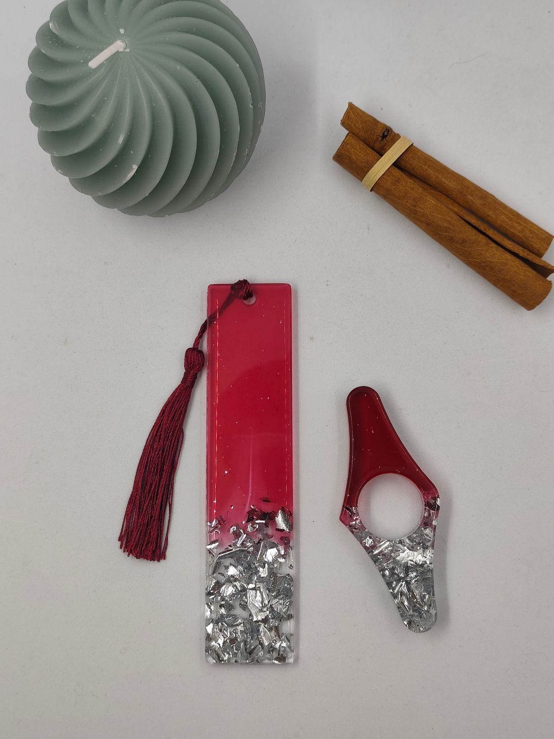 Rouge / Argenté