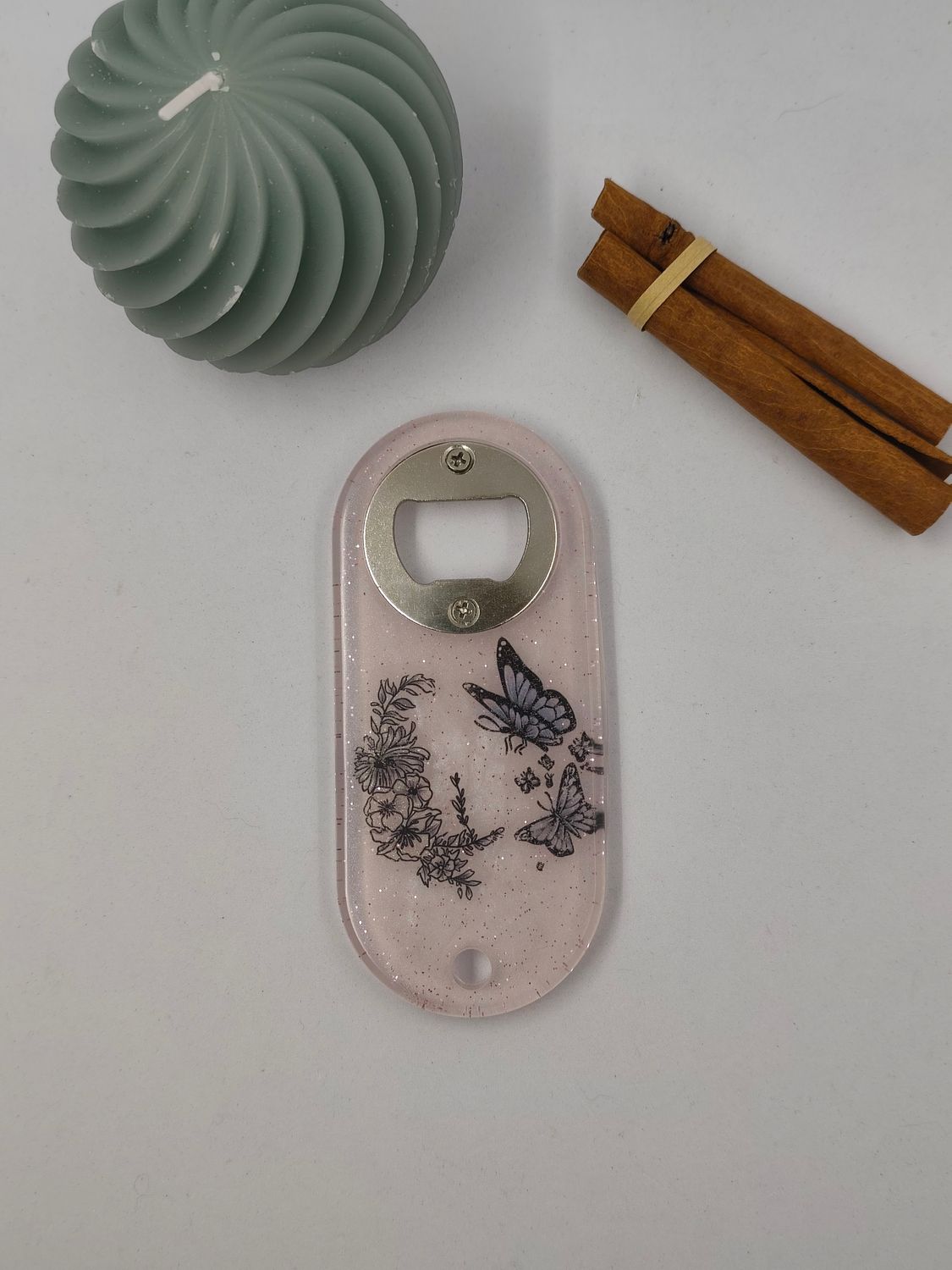 Forme ovale - rosé/papillon