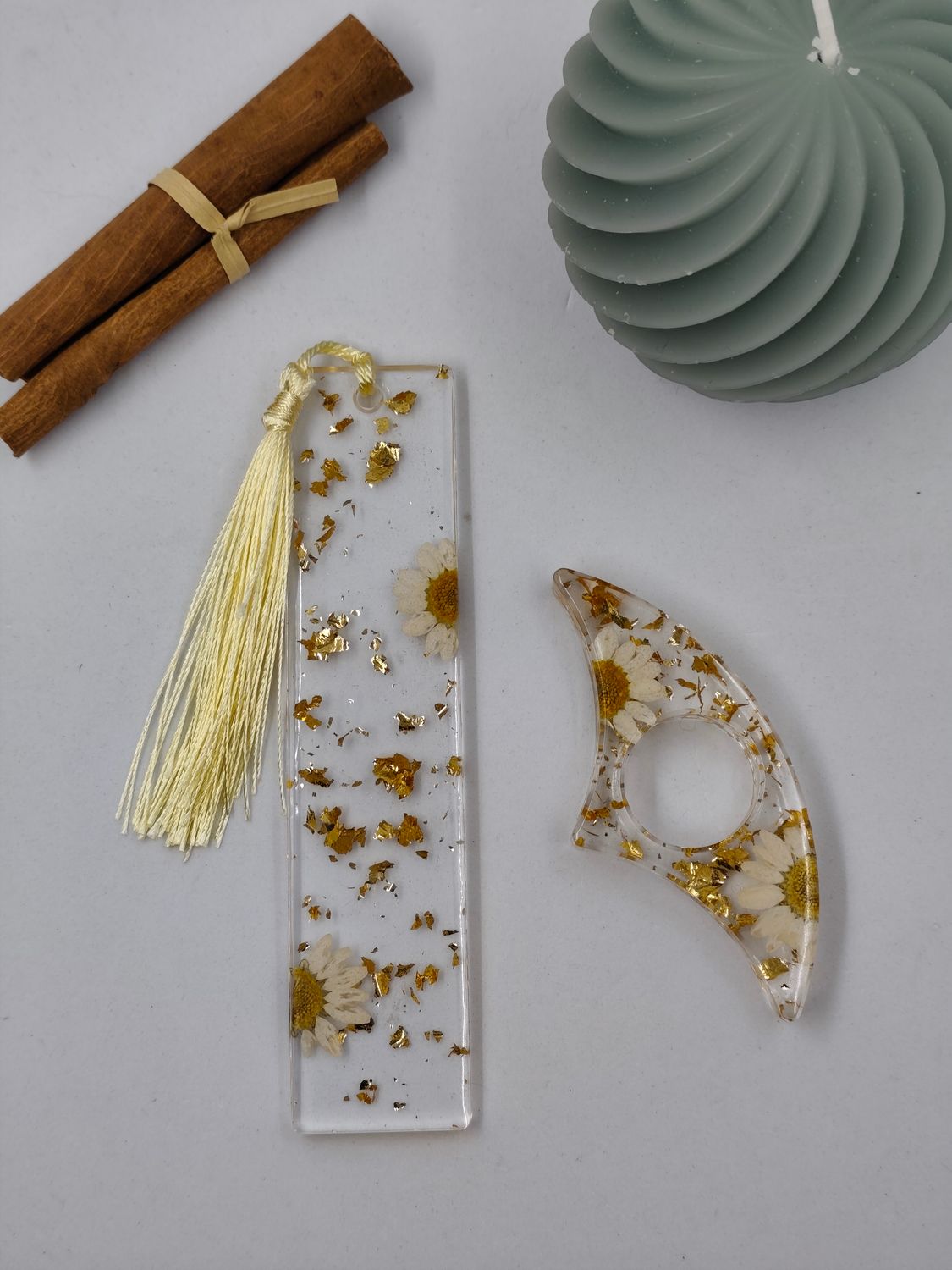 Fleur blanche / Doré Fleur blanche / Doré