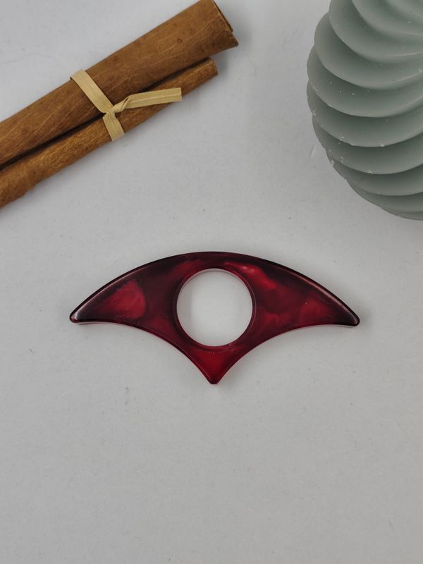 Bague de lecture ovale - rouge Bague de lecture ovale - rouge